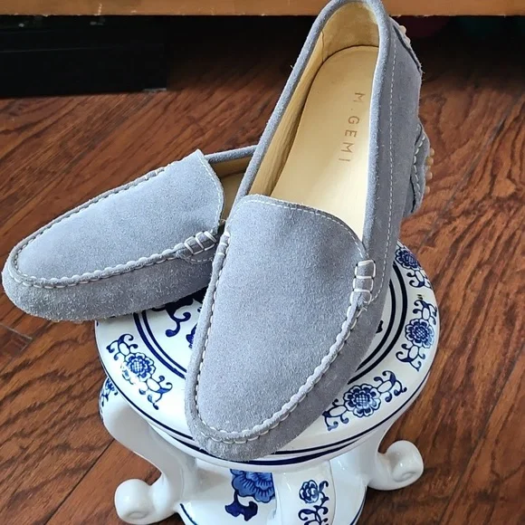 M. Gemi Felize Suede Loafer Size 40 US 9 - Picture 3 of 10